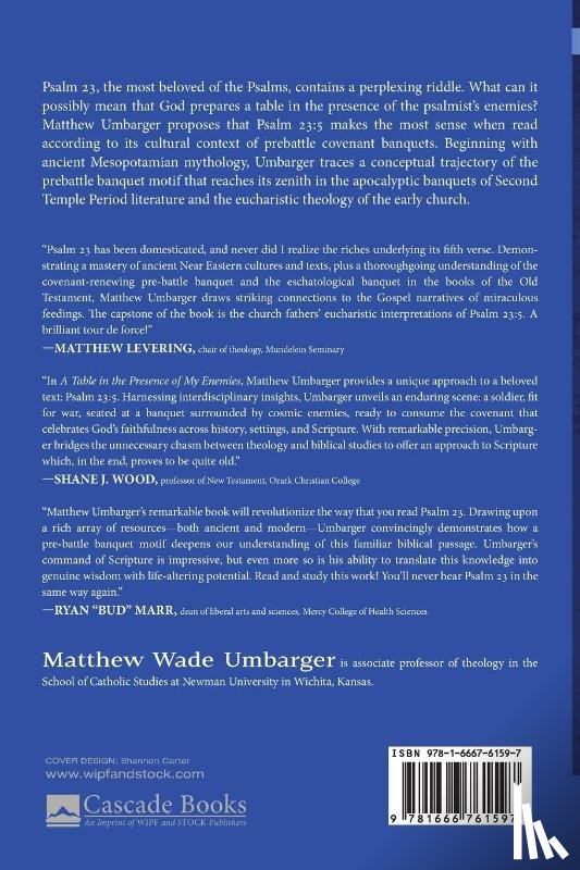Umbarger, Matthew Wade - A Table in the Presence of My Enemies