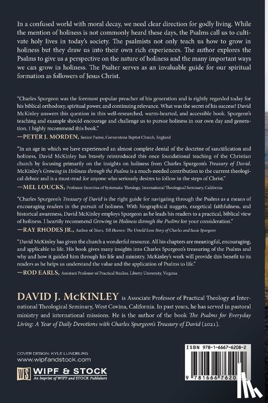 McKinley, David J. - Growing in Holiness through the Psalms