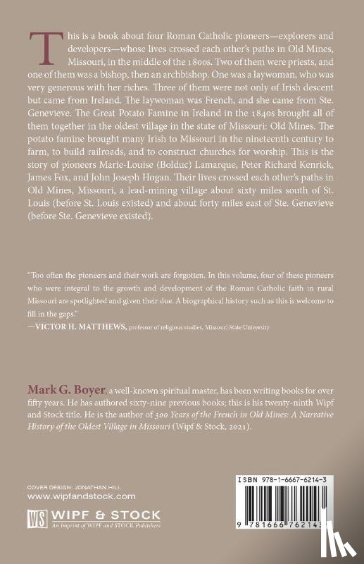Boyer, Mark G. - Four Catholic Pioneers in Missouri
