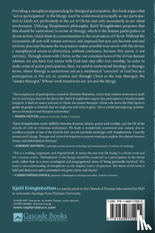 Kringlebotten, Kjetil - Liturgy, Theurgy, and Active Participation