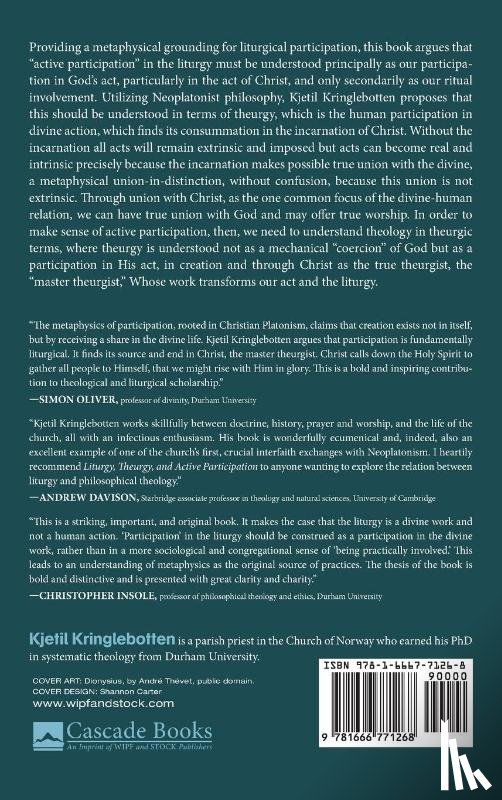 Kringlebotten, Kjetil - Liturgy, Theurgy, and Active Participation