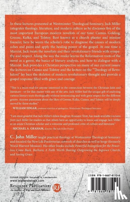 Miller, C. John - Lectures from Jack Miller