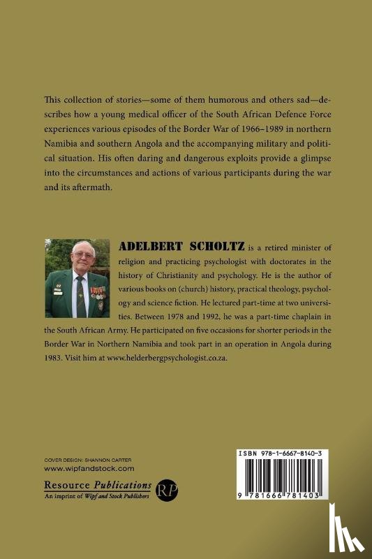 Scholtz, Adelbert - Border War Stories