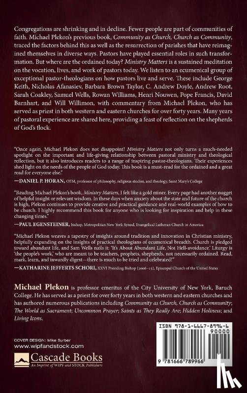 Plekon, Michael - Ministry Matters
