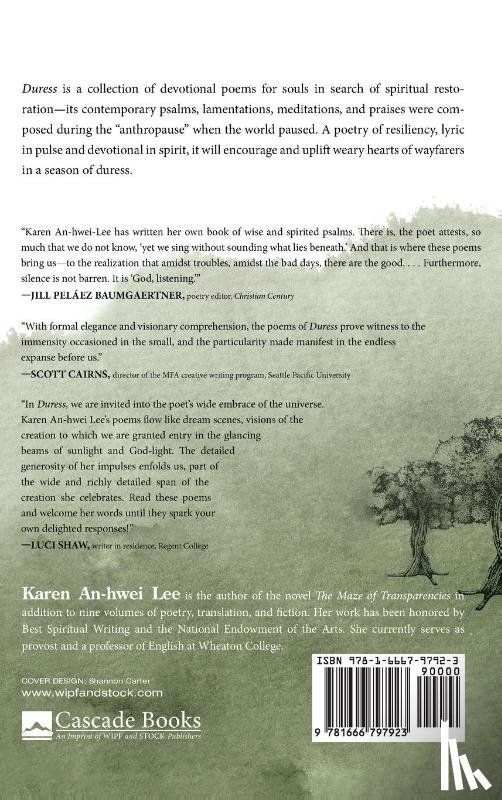 Lee, Karen An-Hwei - Duress