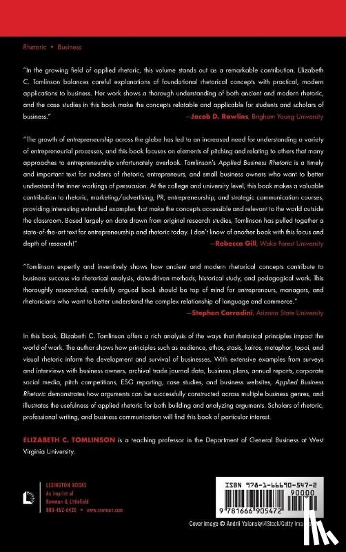 Tomlinson, Elizabeth C. - Applied Business Rhetoric