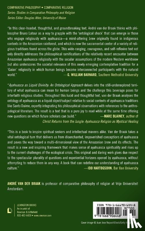 Braak, Andre van der - Ayahuasca as Liquid Divinity