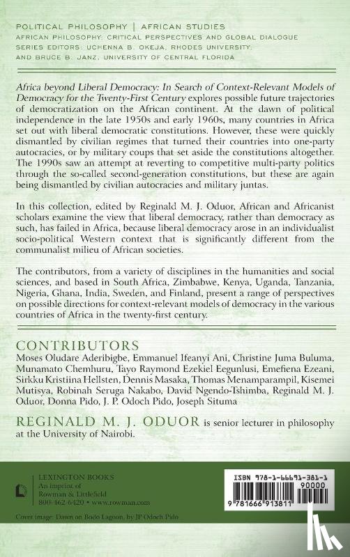  - Africa beyond Liberal Democracy