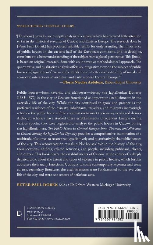 Dobek, Peter Paul - The Public House in Central Europe