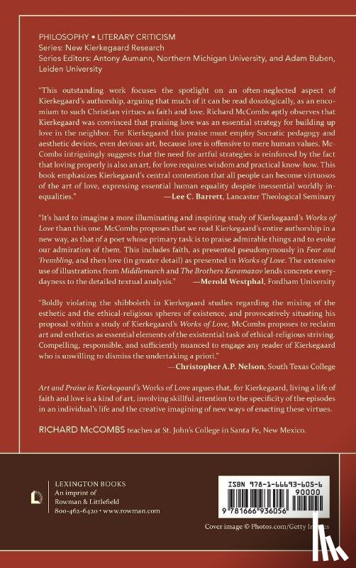 McCombs, Richard - Art and Praise in Kierkegaard’s Works of Love
