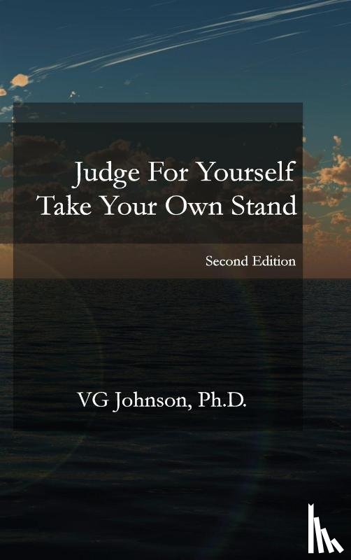 Johnson, Vg - Judge For Yourself, Take Your Own Stand