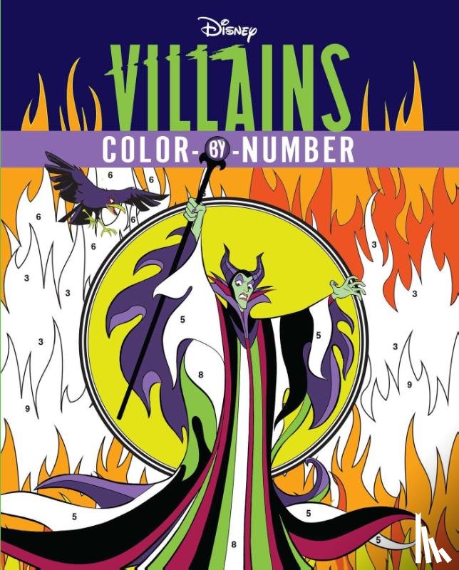 Editors of Thunder Bay Press - Editors of Thunder Bay Press: Disney Villains Color-By-Numbe