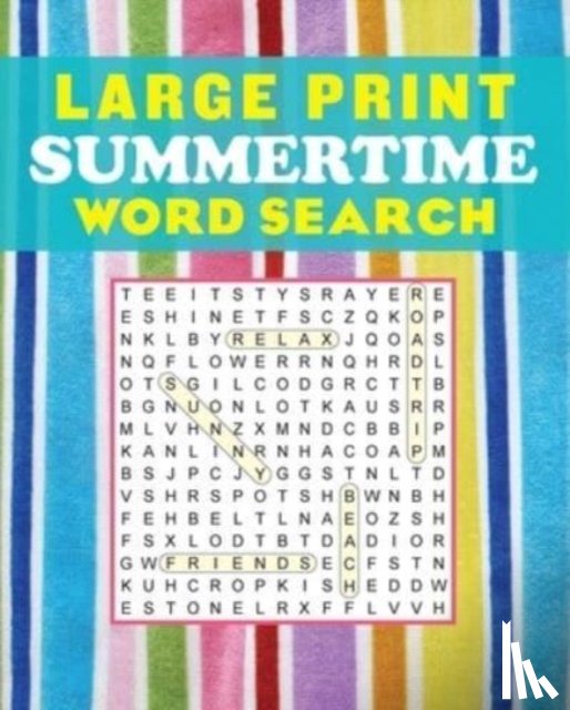 Editors of Thunder Bay Press - Large Print Summertime Word Search