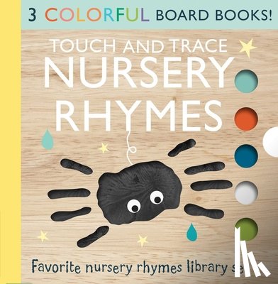 Editors of Silver Dolphin Books - Touch and Trace Nursery Rhymes 3-Book Set: Itsy Bitsy Spider, Hey Diddle Diddle, This Little Piggy