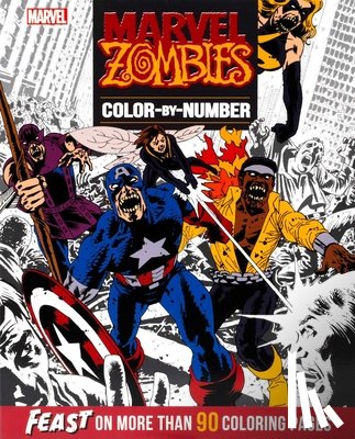 Editors of Thunder Bay Press - Marvel Zombies Color-By-Number