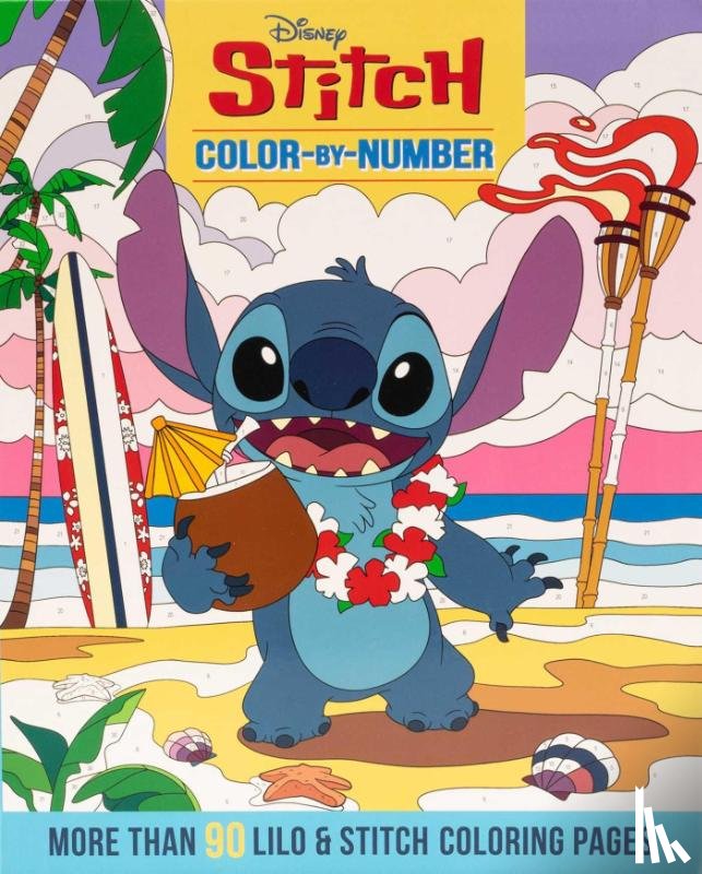Editors of Thunder Bay Press - Editors of Thunder Bay Press: Disney Stitch Color-By-Number