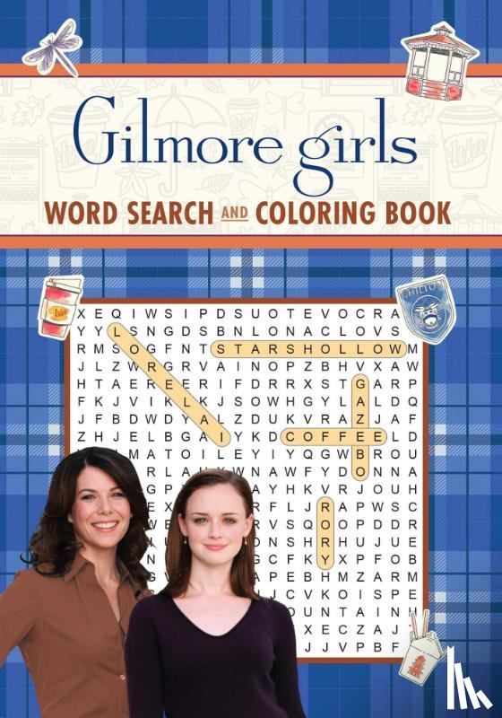 Editors of Thunder Bay Press - Gilmore Girls Word Search and Coloring Book