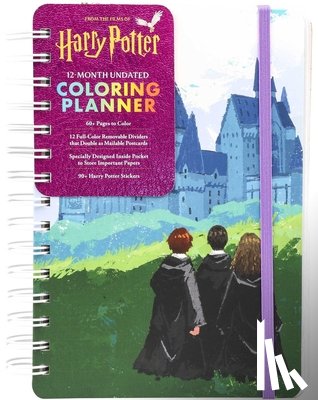 Editors of Thunder Bay Press - Harry Potter 12-Month Undated Coloring Planner