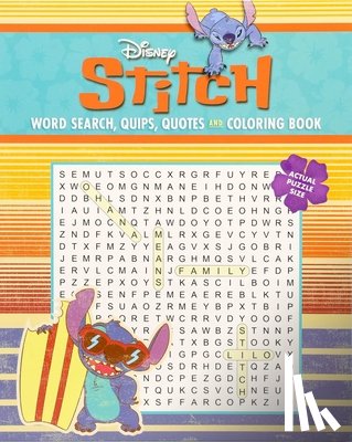 Editors of Thunder Bay Press - Disney Stitch Word Search, Quips, Quotes and Coloring Book