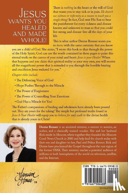 Renner, Denise - Jesus is Your Healer