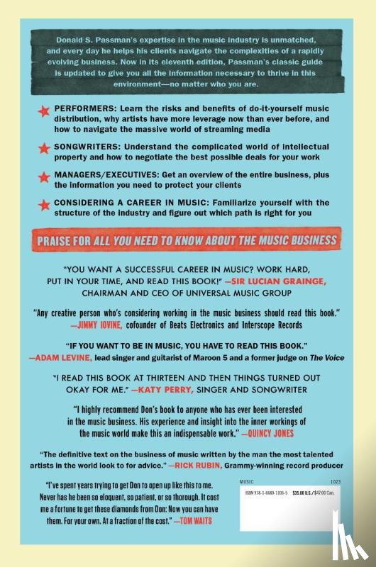 Passman, Donald S. - All You Need to Know About the Music Business