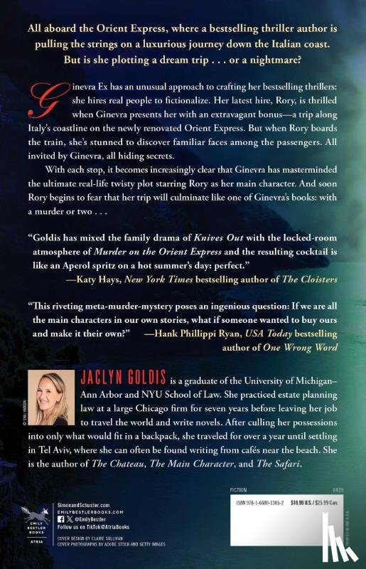 Goldis, Jaclyn - The Main Character