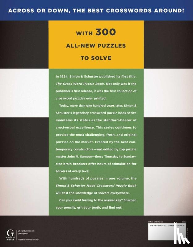 Samson, John M. - Simon & Schuster Mega Crossword Puzzle Book #25