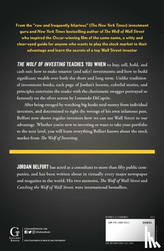 Belfort, Jordan - The Wolf of Investing