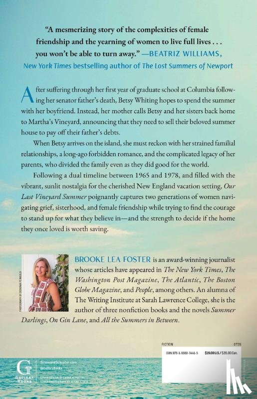Foster, Brooke Lea - Our Last Vineyard Summer
