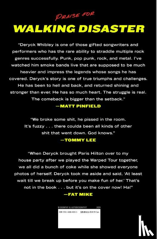 Whibley, Deryck - Walking Disaster