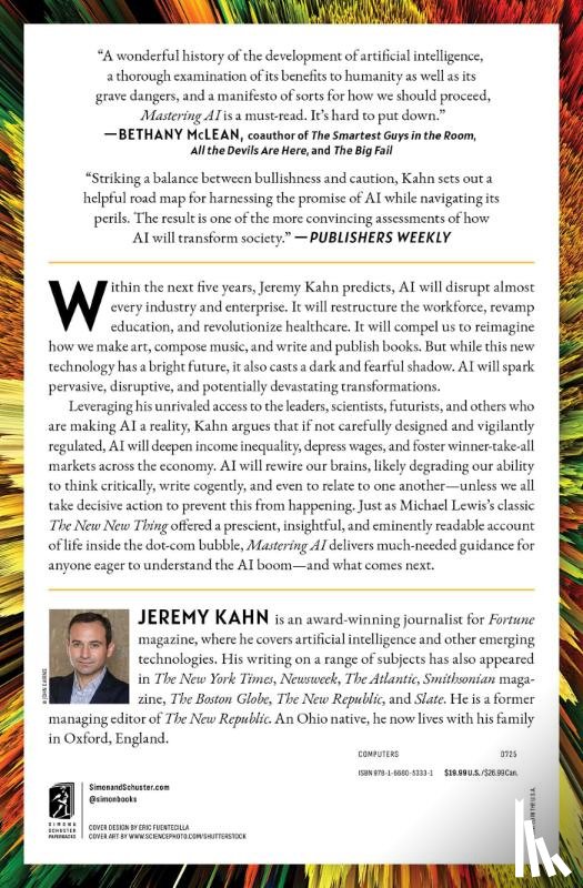 Kahn, Jeremy - Mastering AI