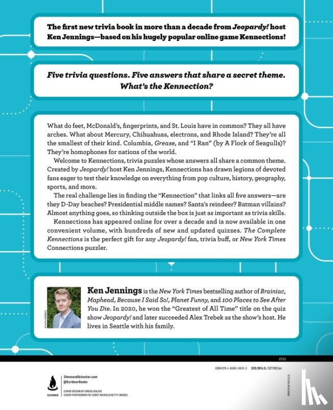 Jennings, Ken - The Complete Kennections: 5,000 Questions in 1,000 Puzzles