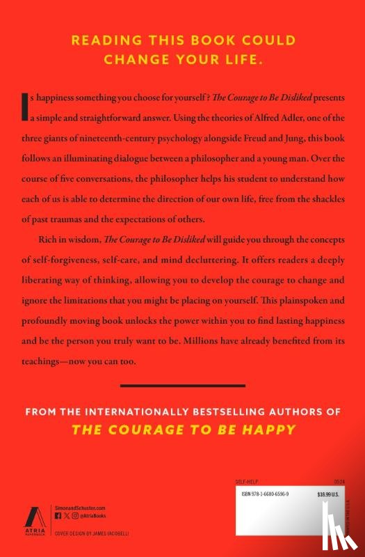 Kishimi, Ichiro, Koga, Fumitake - The Courage to Be Disliked