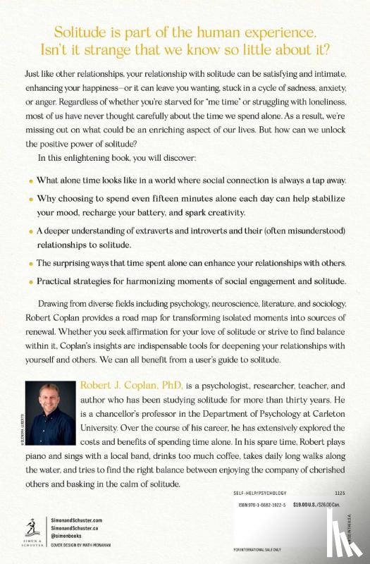 Coplan, Robert J - The Joy of Solitude