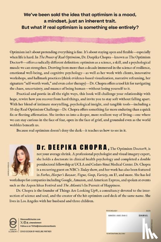 Chopra, Deepika - The Power of Real Optimism