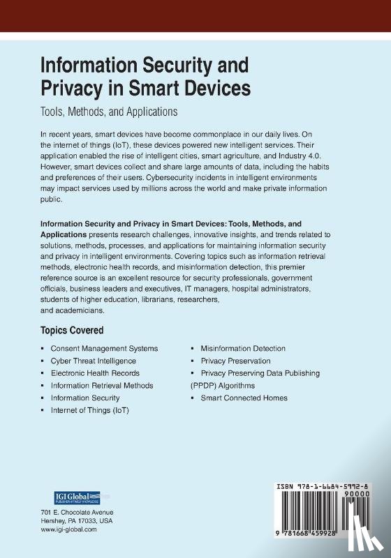  - Information Security and Privacy in Smart Devices