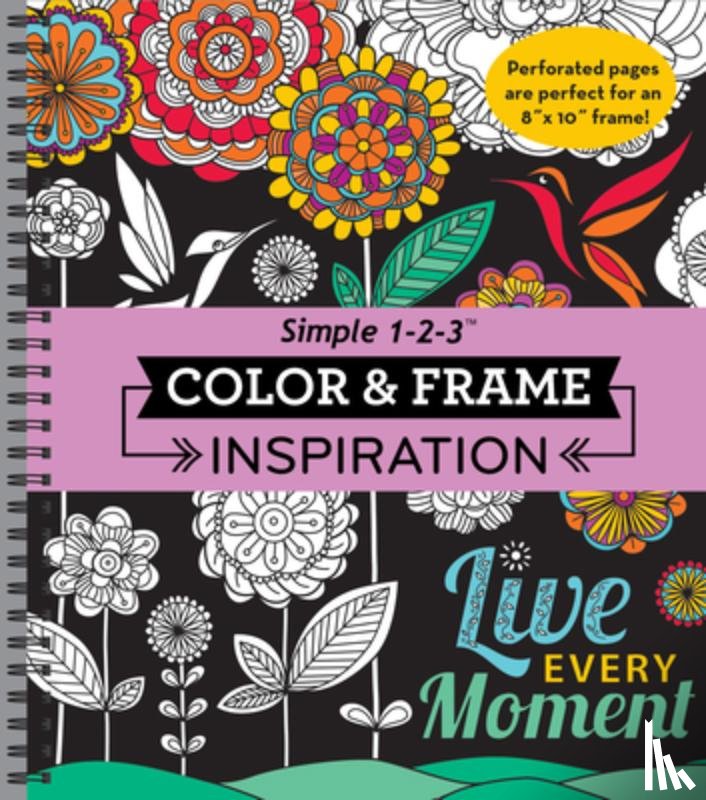 New Seasons - Color & Frame - Inspiration (Adult Coloring Book)