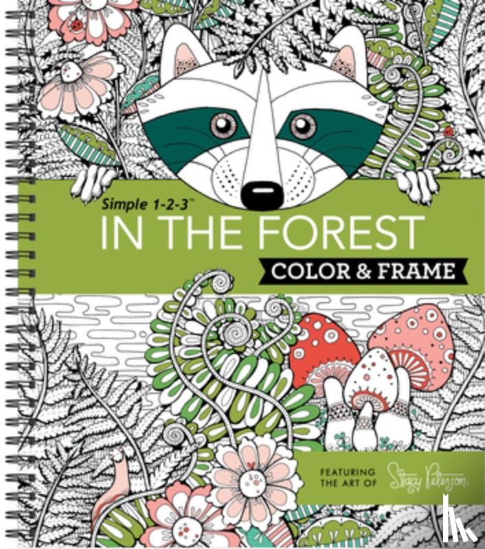New Seasons - Color & Frame - In the Forest (Adult Coloring Book)