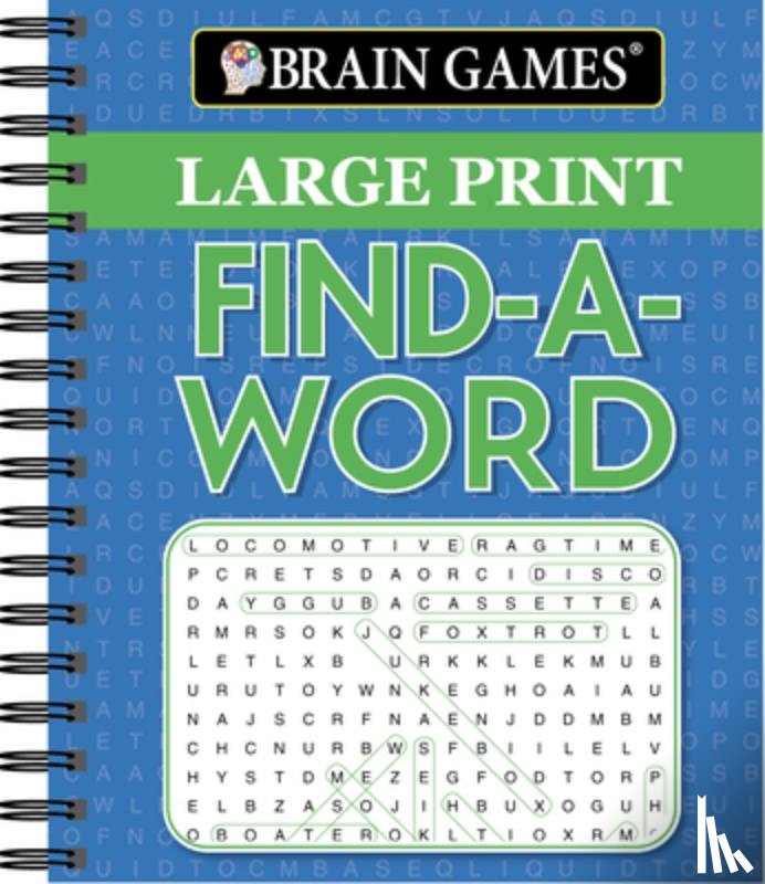 Publications International Ltd - Brain Games - Large Print Find a Word