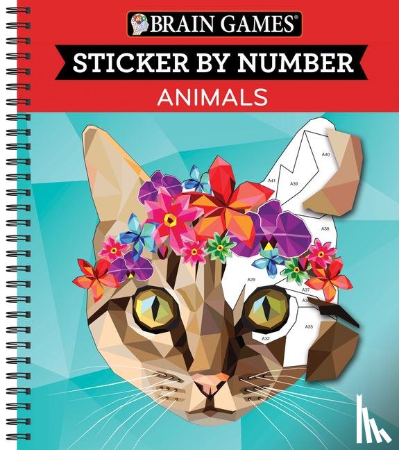Publications International Ltd, New Seasons, Brain Games - Publications International Ltd: Brain Games - Sticker by Num