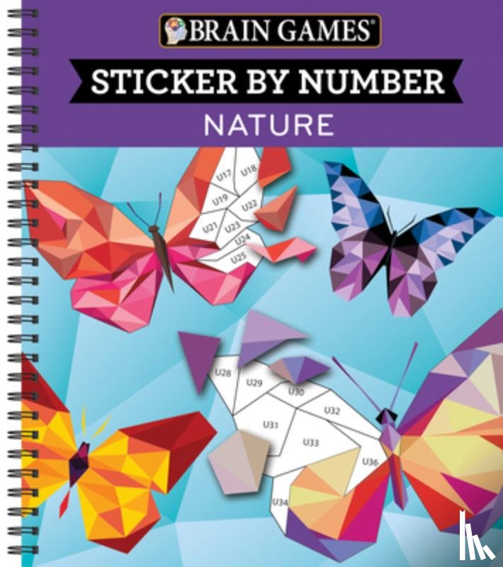 Publications International Ltd, New Seasons, Brain Games - BRAIN GAMES - STICKER BY NUMBE