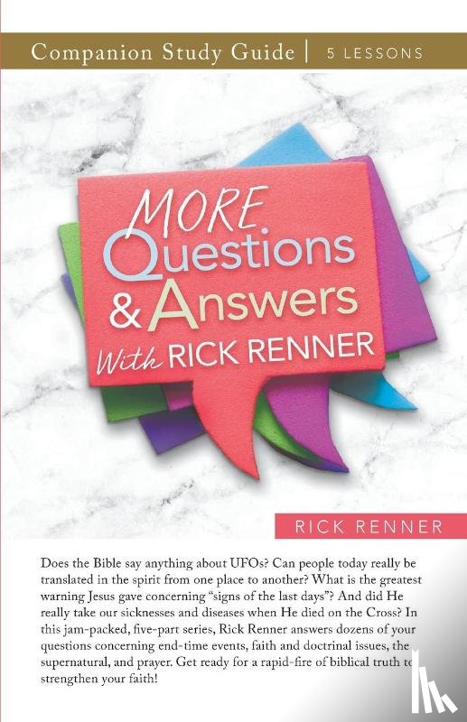 Renner, Rick - More Questions and Answers With Rick Renner Study Guide