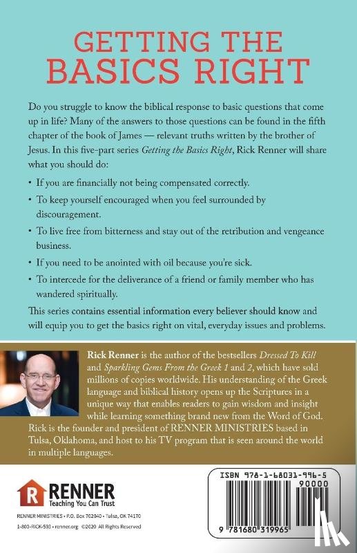 Renner, Rick - Getting the Basics Right Study Guide