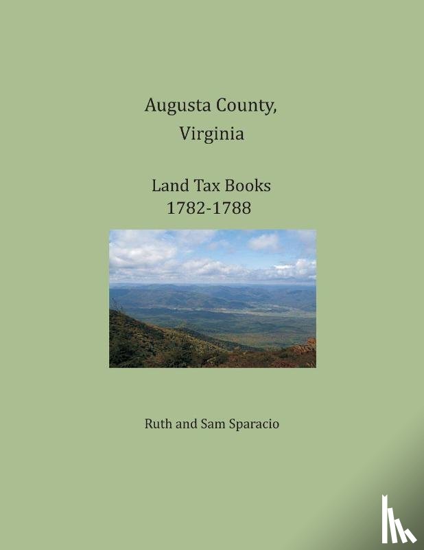 Sparacio, Ruth, Sparacio, Sam - Augusta County, Virginia, Land Tax Books 1782-1788