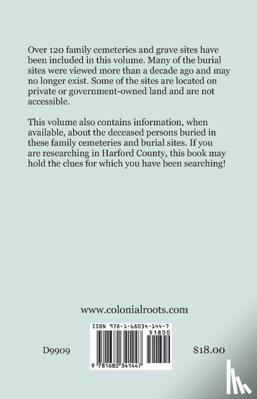Peden Jr, Henry C - Family Cemeteries and Grave Sites in Harford County, Maryland