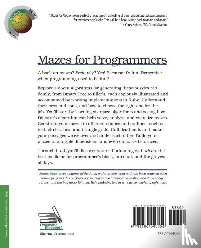 Buck, Jamis - Mazes for Programmers