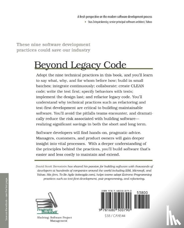 Bernstein, David Scott - Beyond Legacy Code