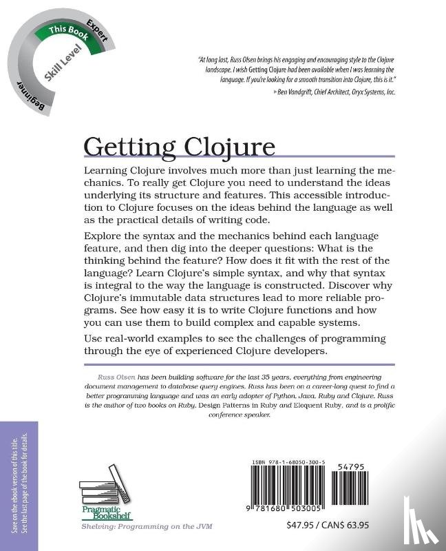 Olsen, Russ - Getting Clojure