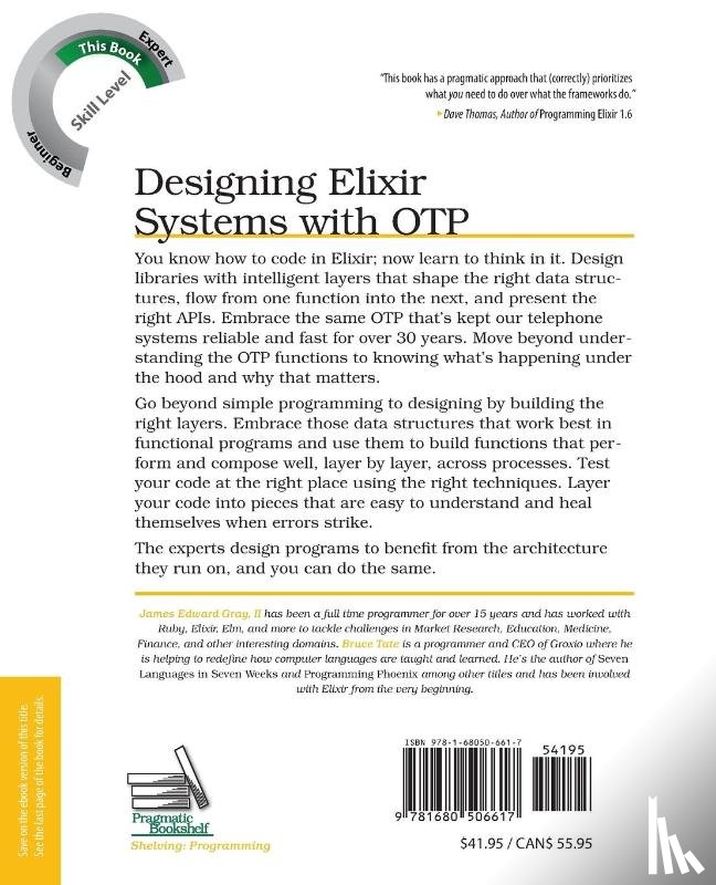 Gray, James - Designing Elixir Systems with OTP
