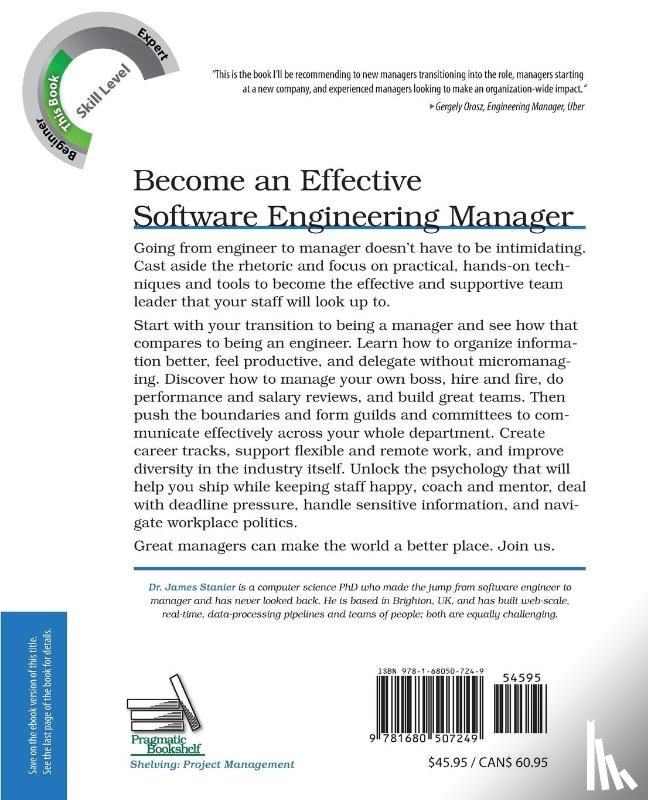 Stanier, James - Become an Effective Software Engineering Manager